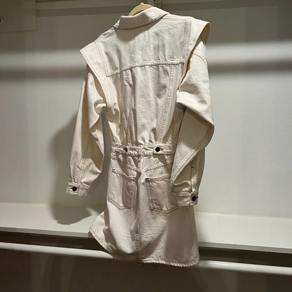 AGOLDE white denim dress - Picture 4 of 4